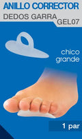 Anillo Corrector Dedos En Garra En Gel