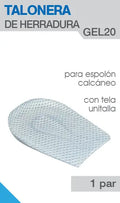 Talonera De Herradura En Gel con Tela